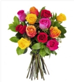 mixed roses bouquet