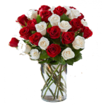 Red& White Roses