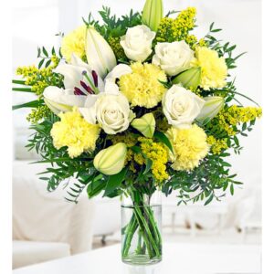 Delightful Lilies and Roses