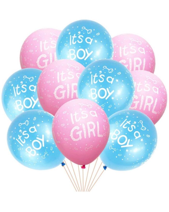 If you want a small batch of balloons for the occasion, this is the best choice for you . The shape of the balloons may change a little, but the content will not change, it’s for a new baby .