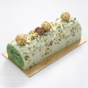 Pistachio Roll Cake