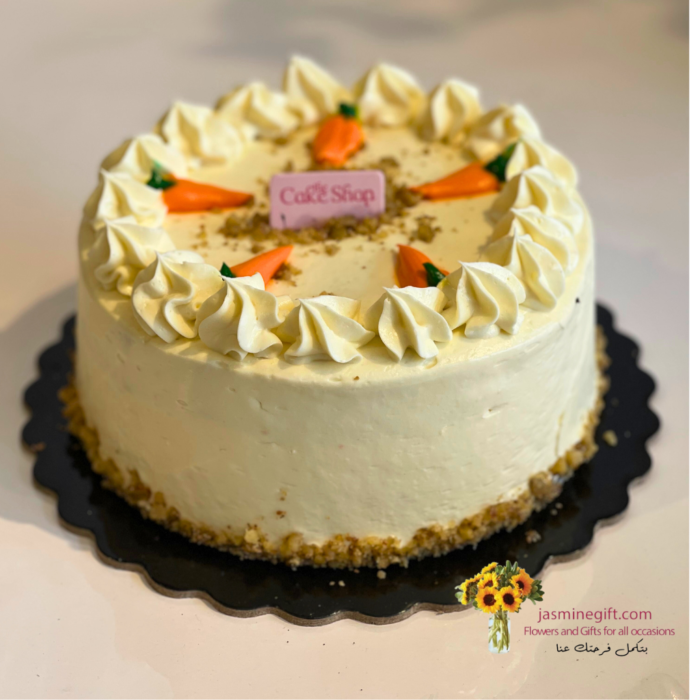 Carrot cake cake shop, send cake to amman jordan