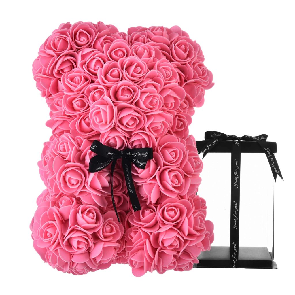 Teddy Bear Fully Assembled Pink jasminegift
