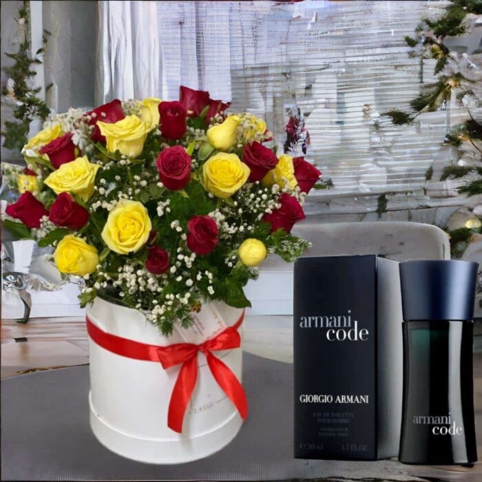 Armani Code EDT 50ML For Men and flower gift jordan jasminegift