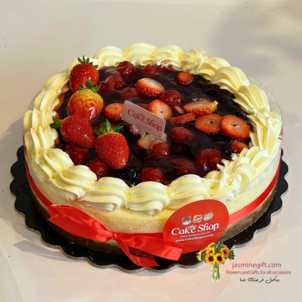 Cheese Mixed Berry from cake shop, send cake to amman jordan