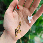 قلادة خريطة فلسطين