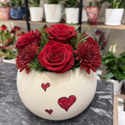 Endless Love jar,send gift flowers to amman